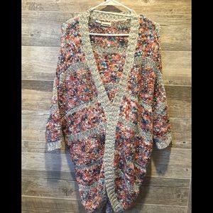 Anthropologie noisy may open cardigan